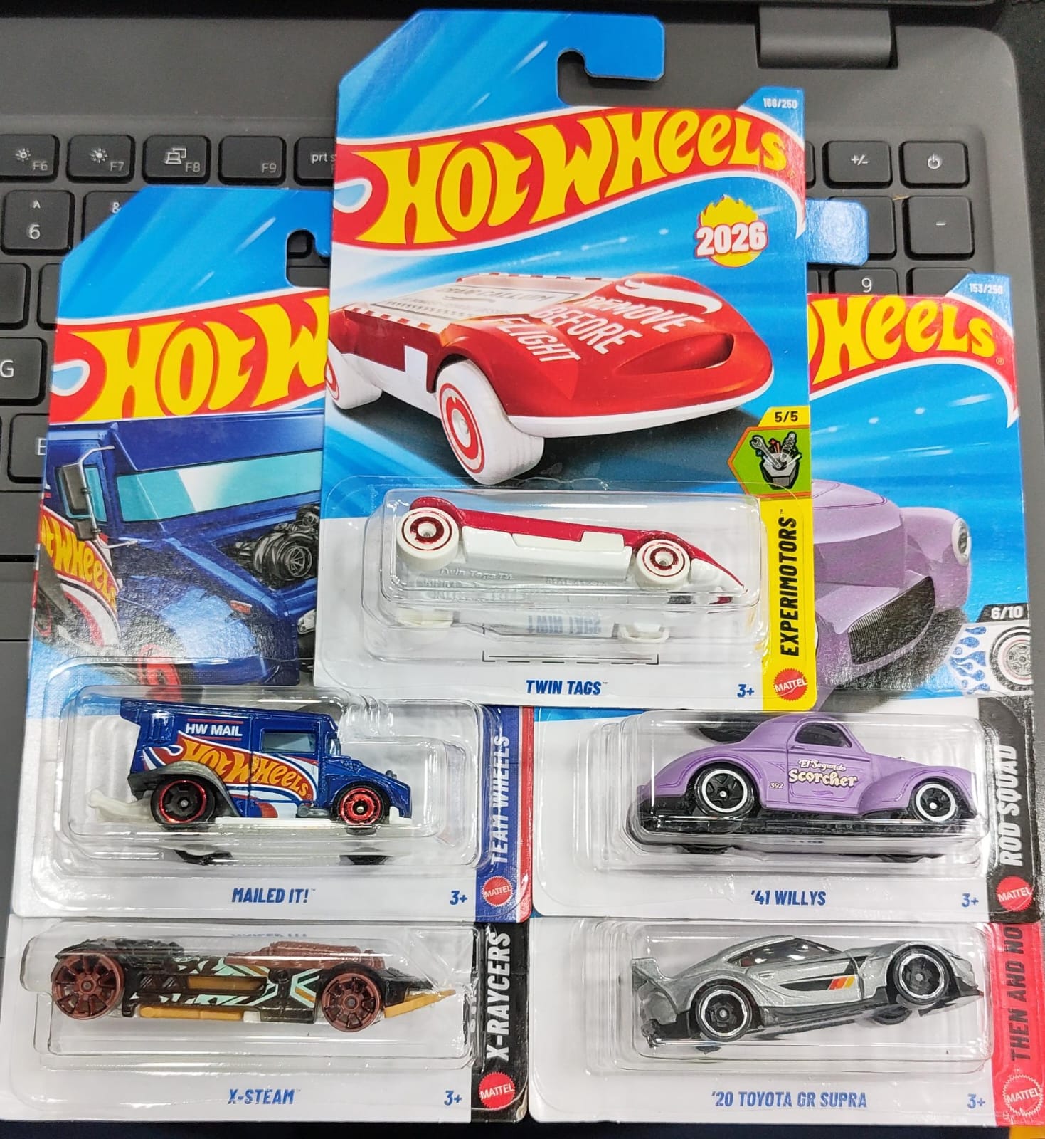 Hot Wheels Mainline - Combo Pack of 5 Cars - Long Card - H Case 2026