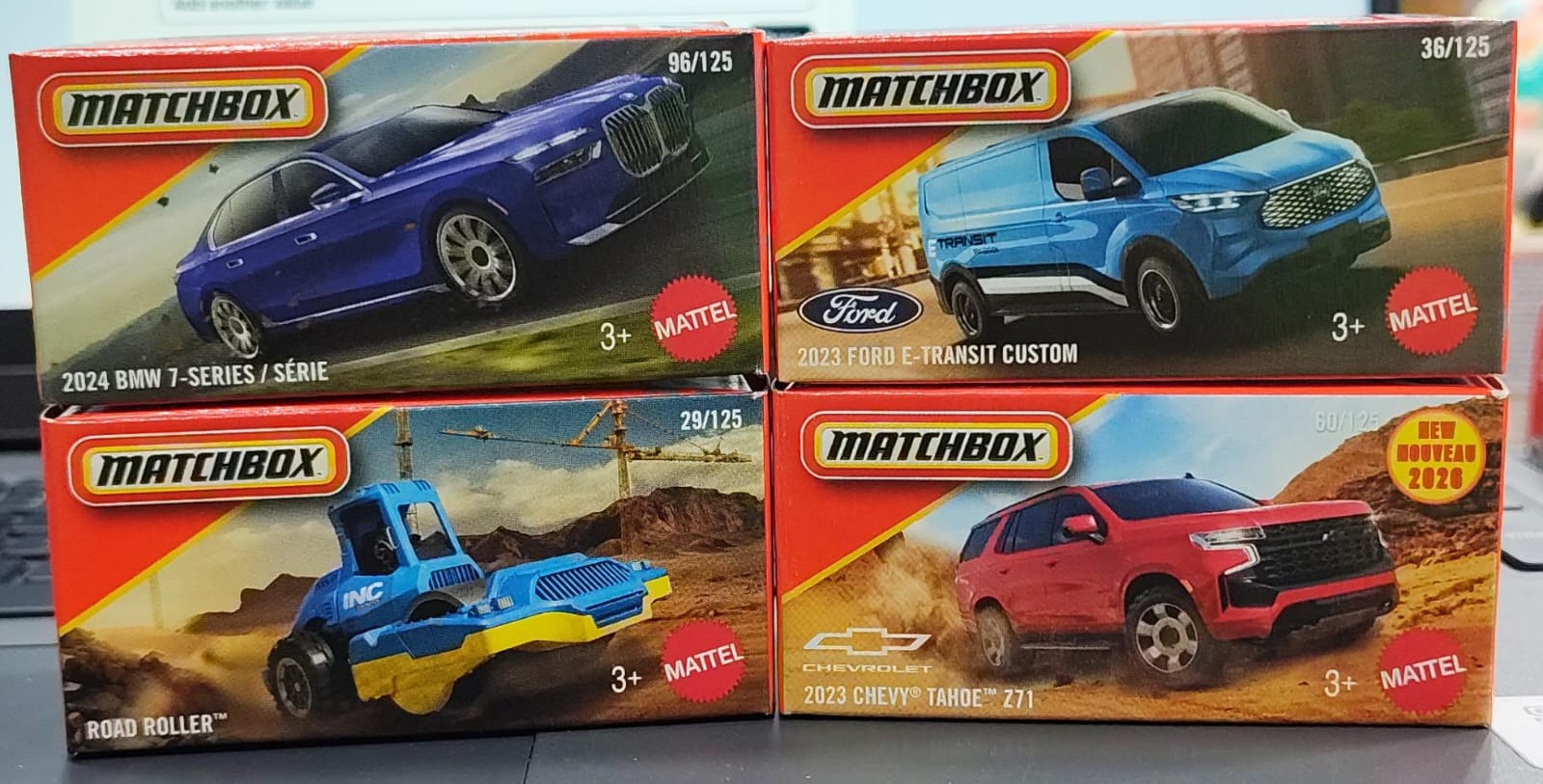 Matchbox Mainline - Combo Pack of 4 Cars - DNK70 - 003