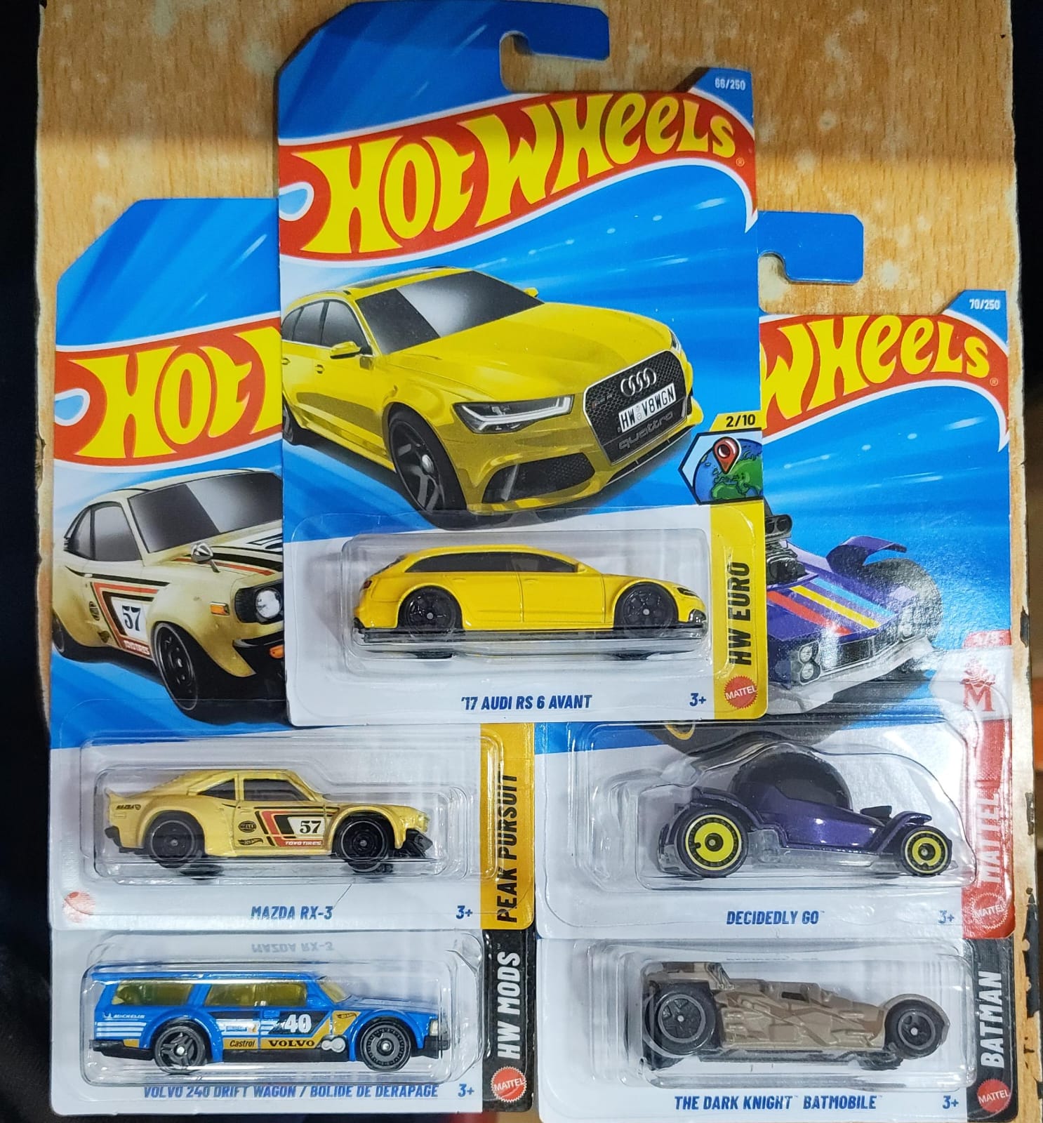 Hot Wheels Mainline - D Case Mix Combo Car - Long Card