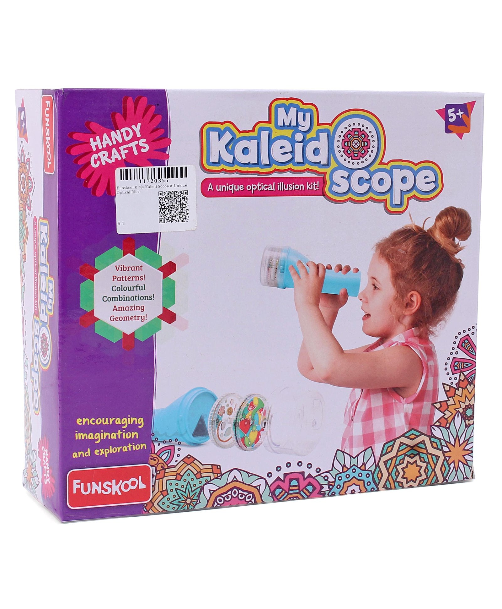 My Kalied Scope Unique Optical Illusion kit Multicolour Kidsinfy.in