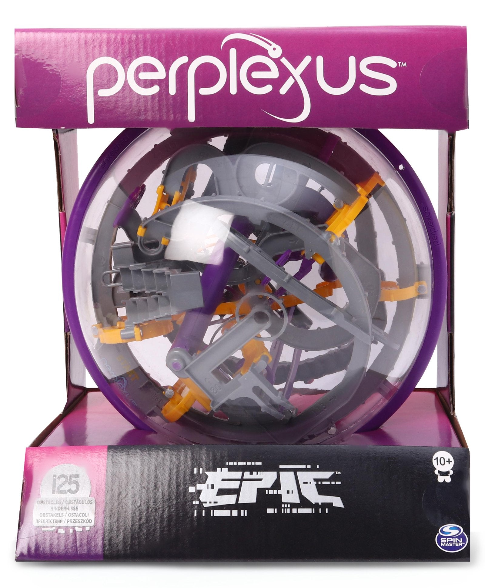 Spin Master Perplexus Epic 3D Puzzle Maze Game with 125 Obstacles Multicolour (Edition May Vary)