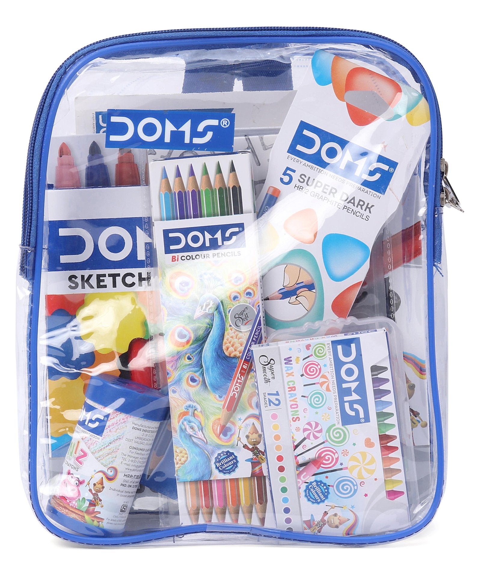 Doms Junior Art Kit - Multicolor