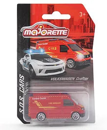 Majorette SOS Rescue Vehicles Set - Pack of 1 Car - Volkswagen Crafter