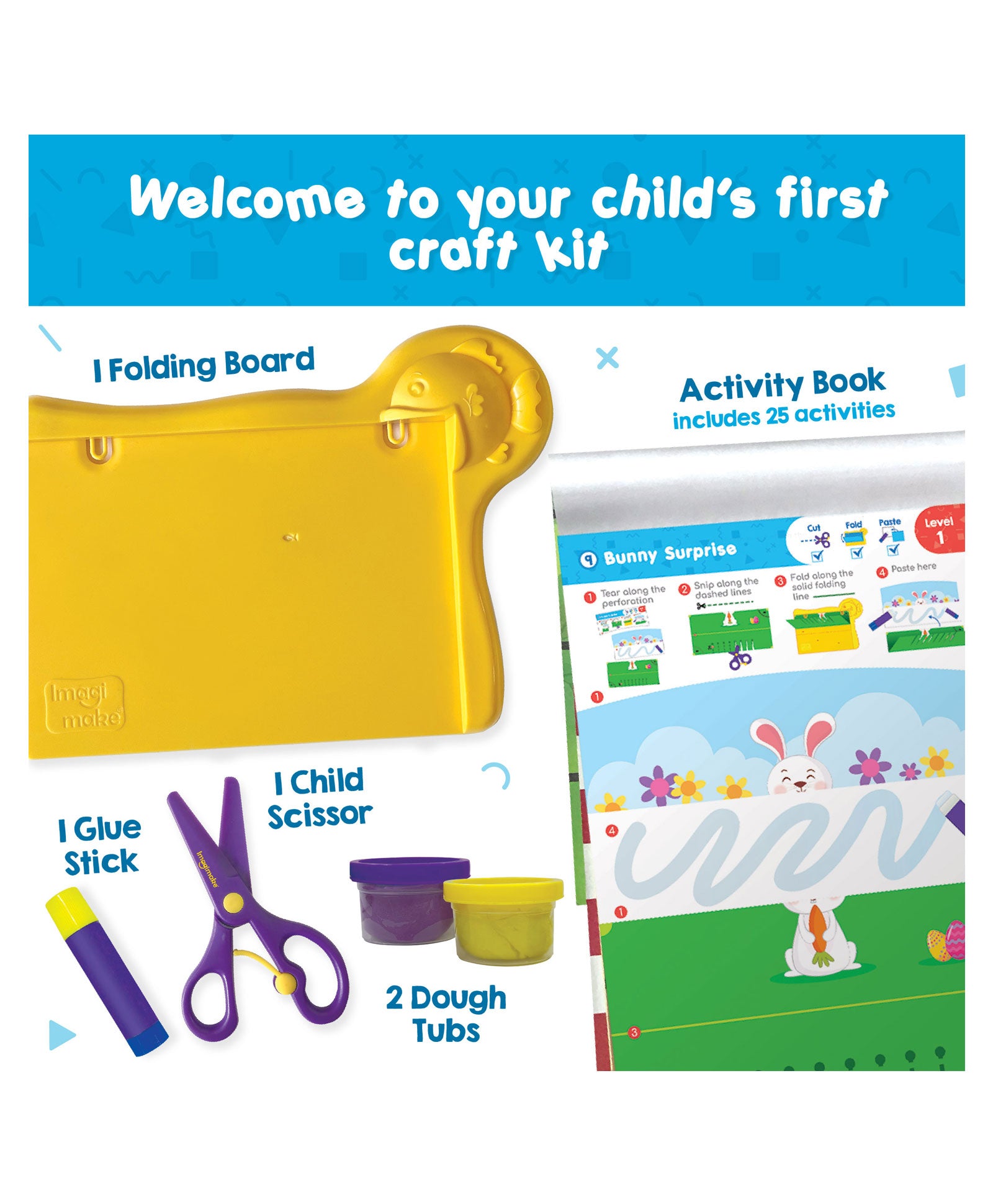 ImagiMake Cut Fold & Paste - Multicolour