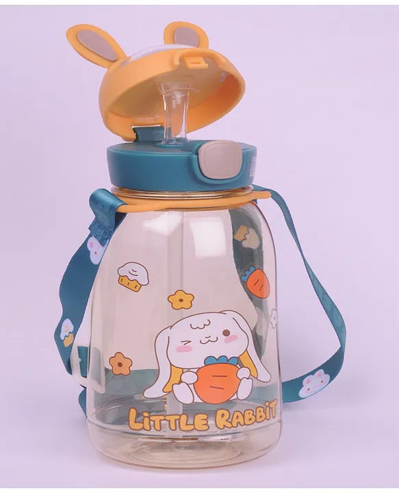 Kids Straw Sipper Water Bottle - 760 ml - Multicolor
