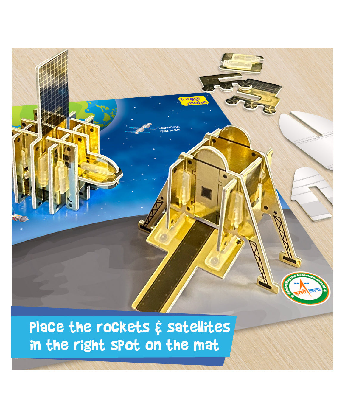 Imagi Make Mapology Mission Chandrayaan- Multicolour