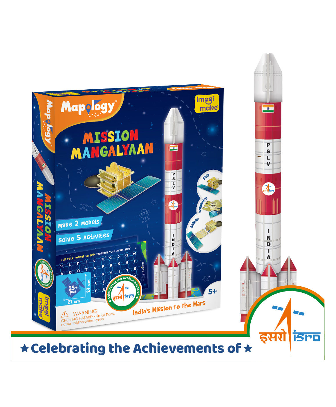 Imagi Make Mapology Mission Mangalyaan- Multicolour