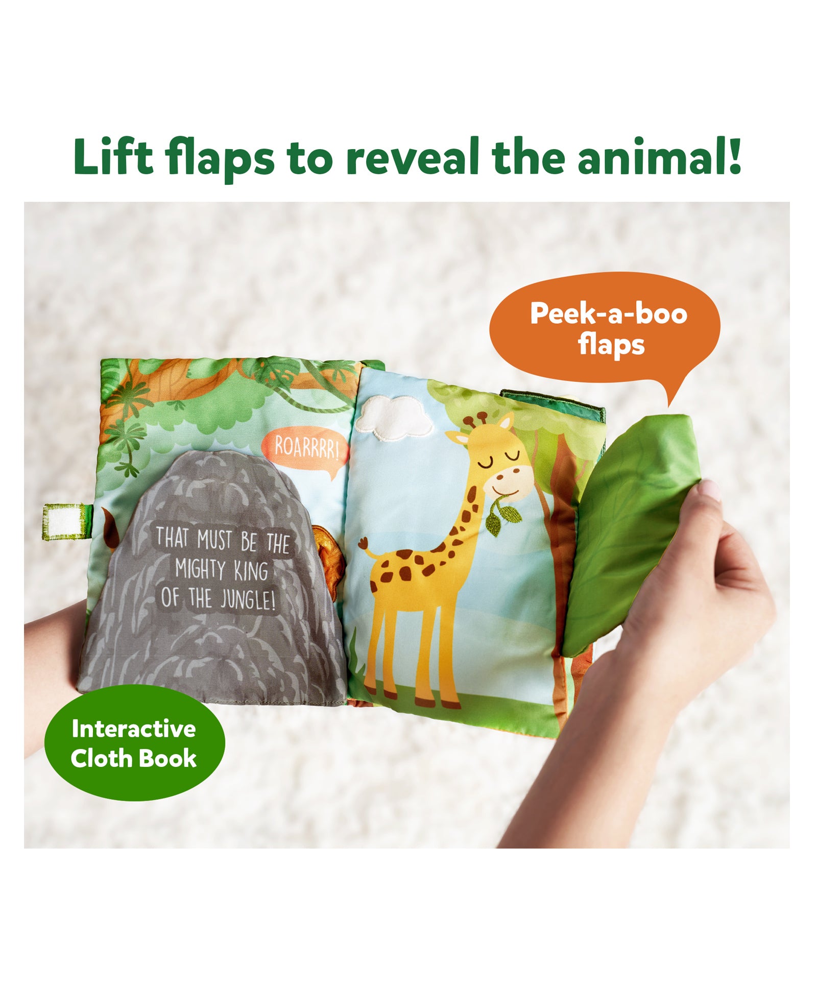 Skillmatics Peek-A-Boo See You Jungle Theme - English - Multicolor