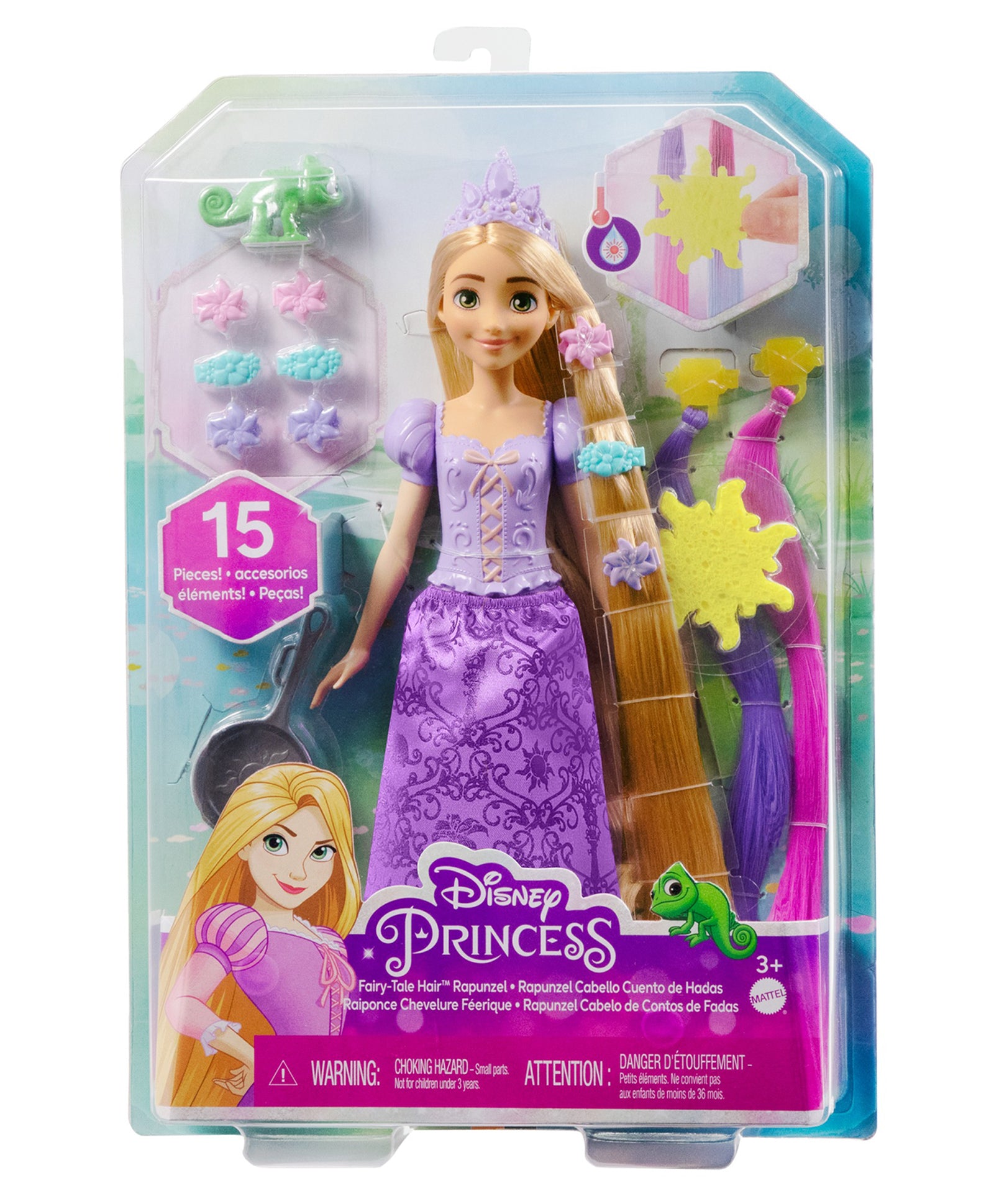 Disney Princess Fairy Tale Hair Rapunzel Doll - Colors and Decorations May Vary