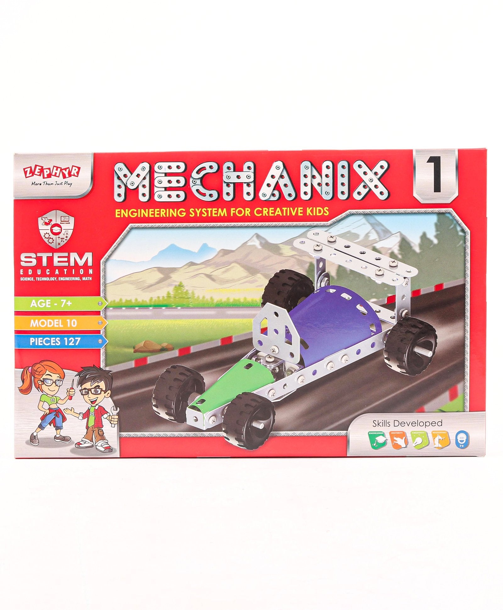 Zephyr Mechanix 1 Series Engineering System Toy - 127 Pieces