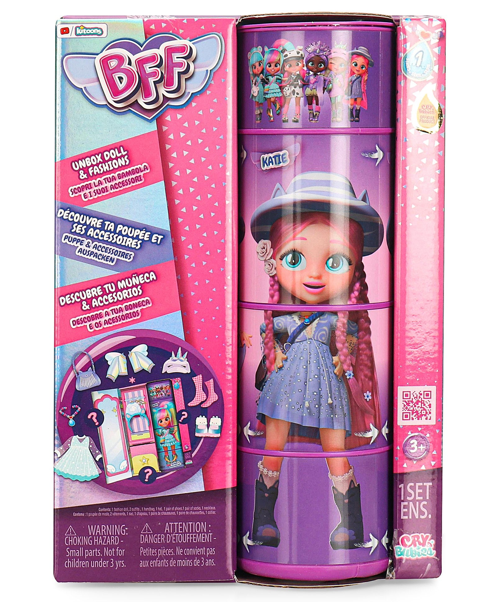 Barbie Chaussure Poupée Pack Multicolore