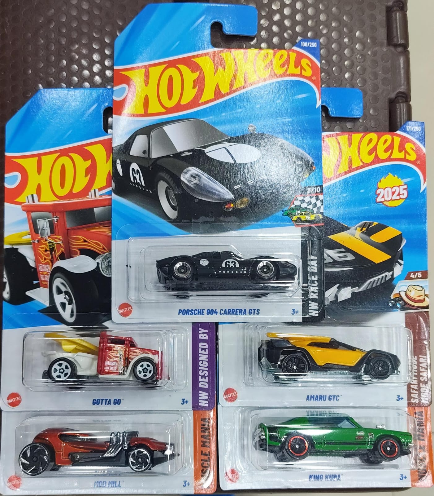 Hot Wheels Mainline - Combo Pack of 5 Cars - Long Card - M Case 2025