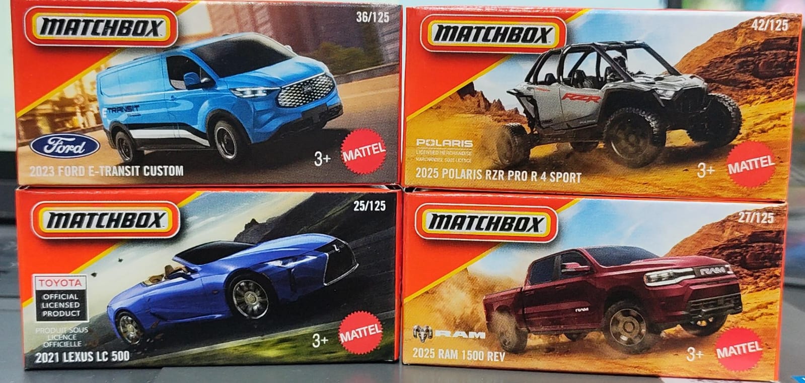 Matchbox Mainline - Combo Pack of 4 Cars - DNK70 - 003