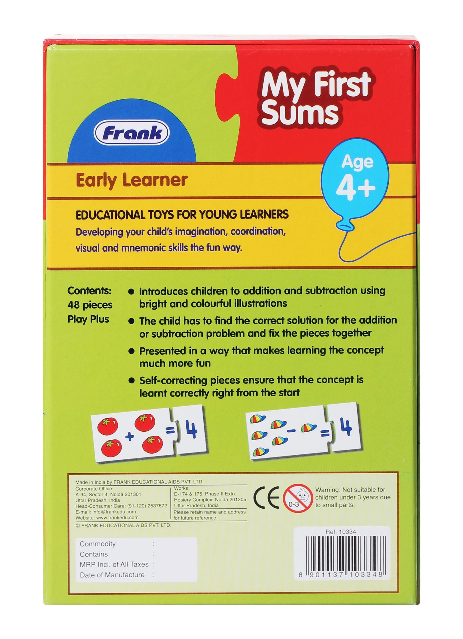 Frank - Puzzle - My First Sums