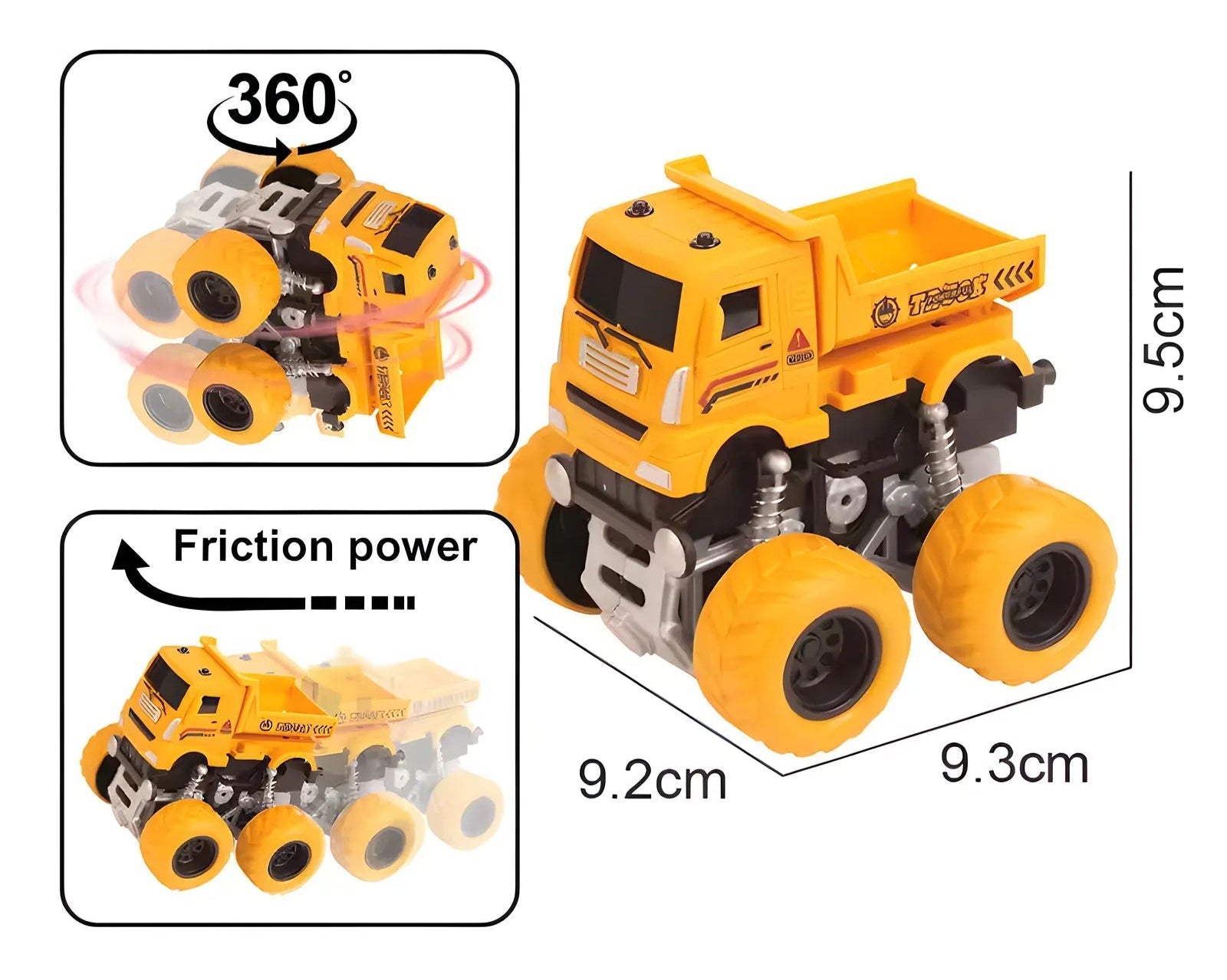 Itoys Car Toys Sanitation Truck Models Engineering Vehicle | Mega Machines | Off Road | Assorted