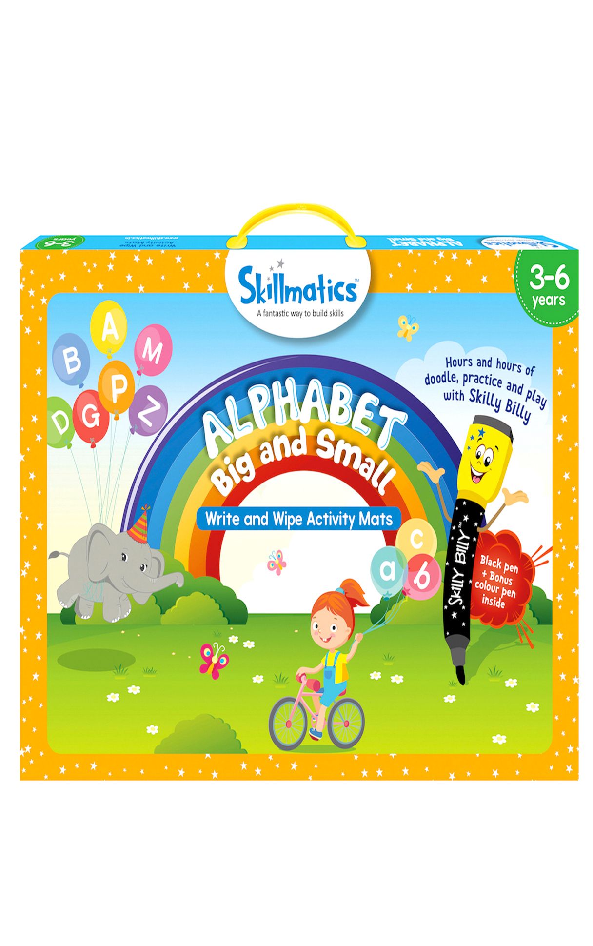 Skillmatics Educational Game - Alphabet Big and Small - Multicolor