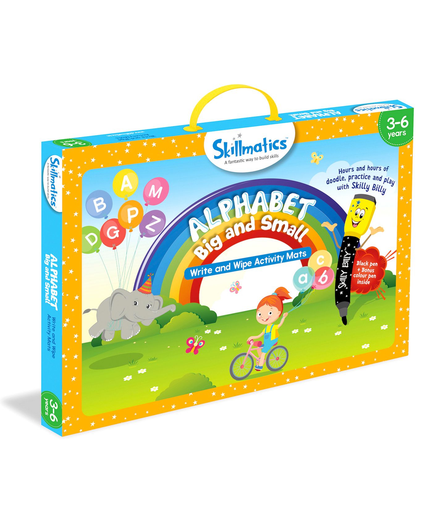 Skillmatics Educational Game - Alphabet Big and Small - Multicolor