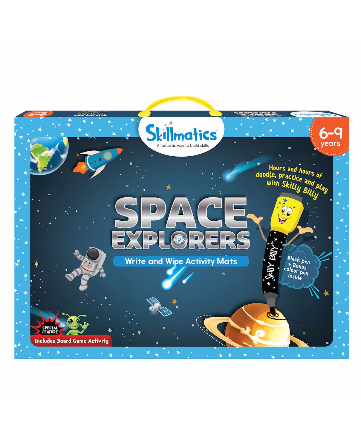 Skillmatics Educational Game - Space Explorers Activity Mats - Color may vary