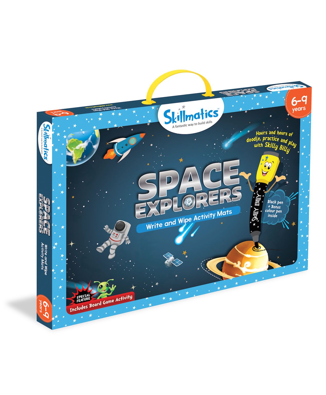 Skillmatics Educational Game - Space Explorers Activity Mats - Color may vary