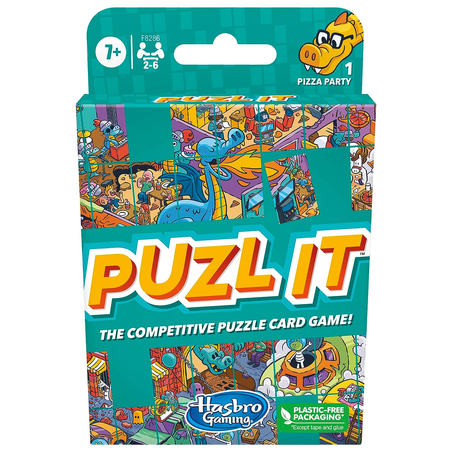 Hasbro Puzl It Puzzle Card game Multicolor Kidsinfy.in