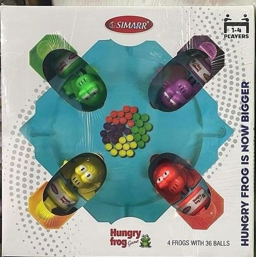 Simarr Frog Eat Beans Game |Eat The Beans|Hungry Frog Game for Kids - Multicolor