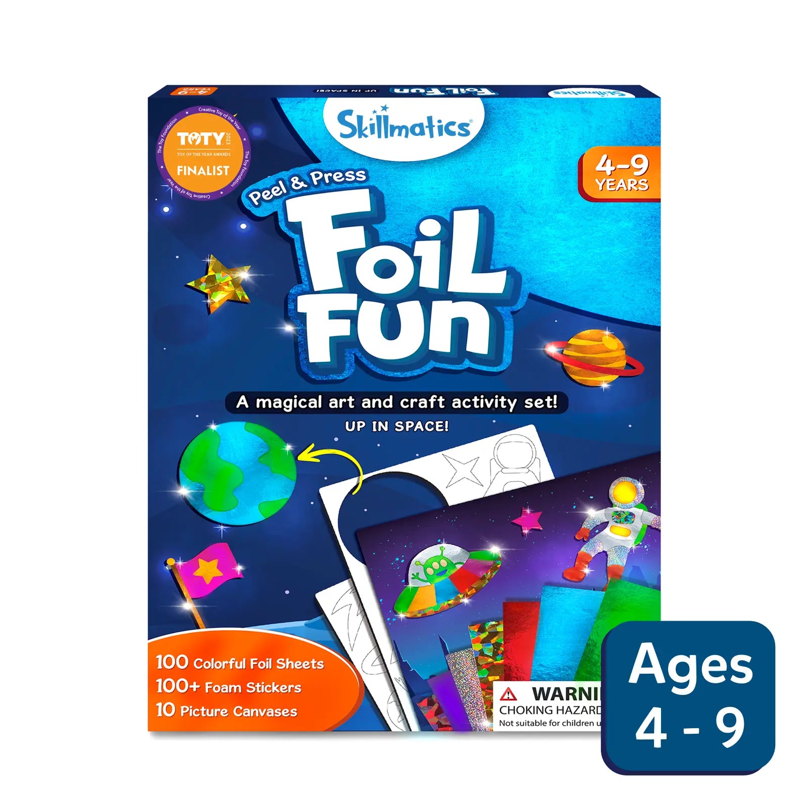 Foil Fun - Up in space | No Mess Art Kit - Multicolor
