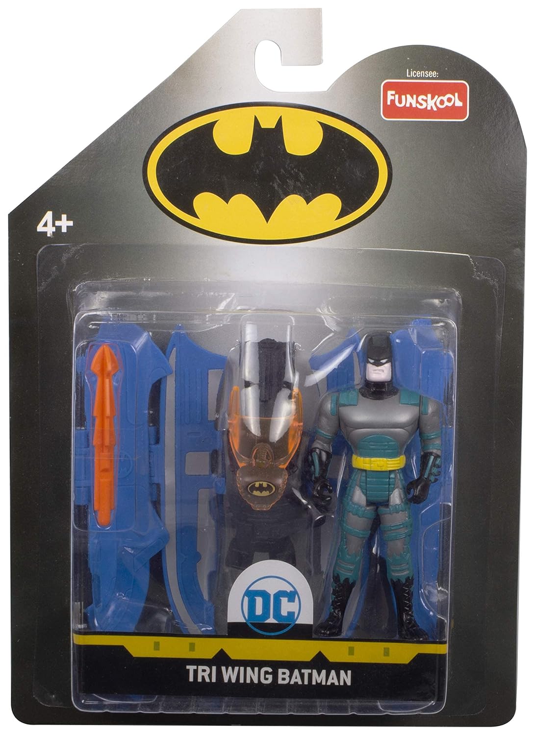 Funskool - Triwing Batman Collectible Toy - Multicolor
