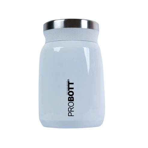 PROBOTT Gourmet 500 ml Vacuum Insulated Flask Jar| Soup Flask | Dal Flask | Sambar Flask | Thermos | Long Hours Hot and Cold | Cap Dent
