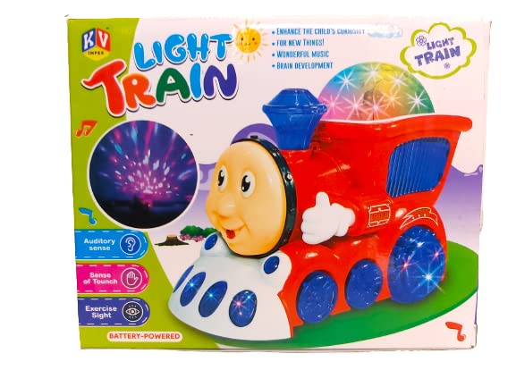 Battery store train toy