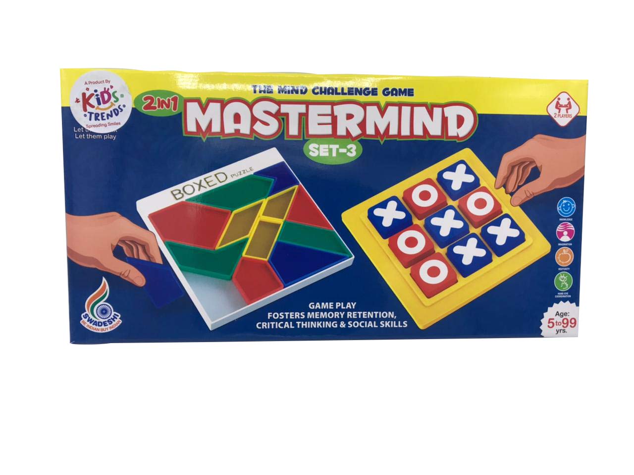 Ratna's Mastermind Set-3 ,The Mind Challenging Game for Kids
