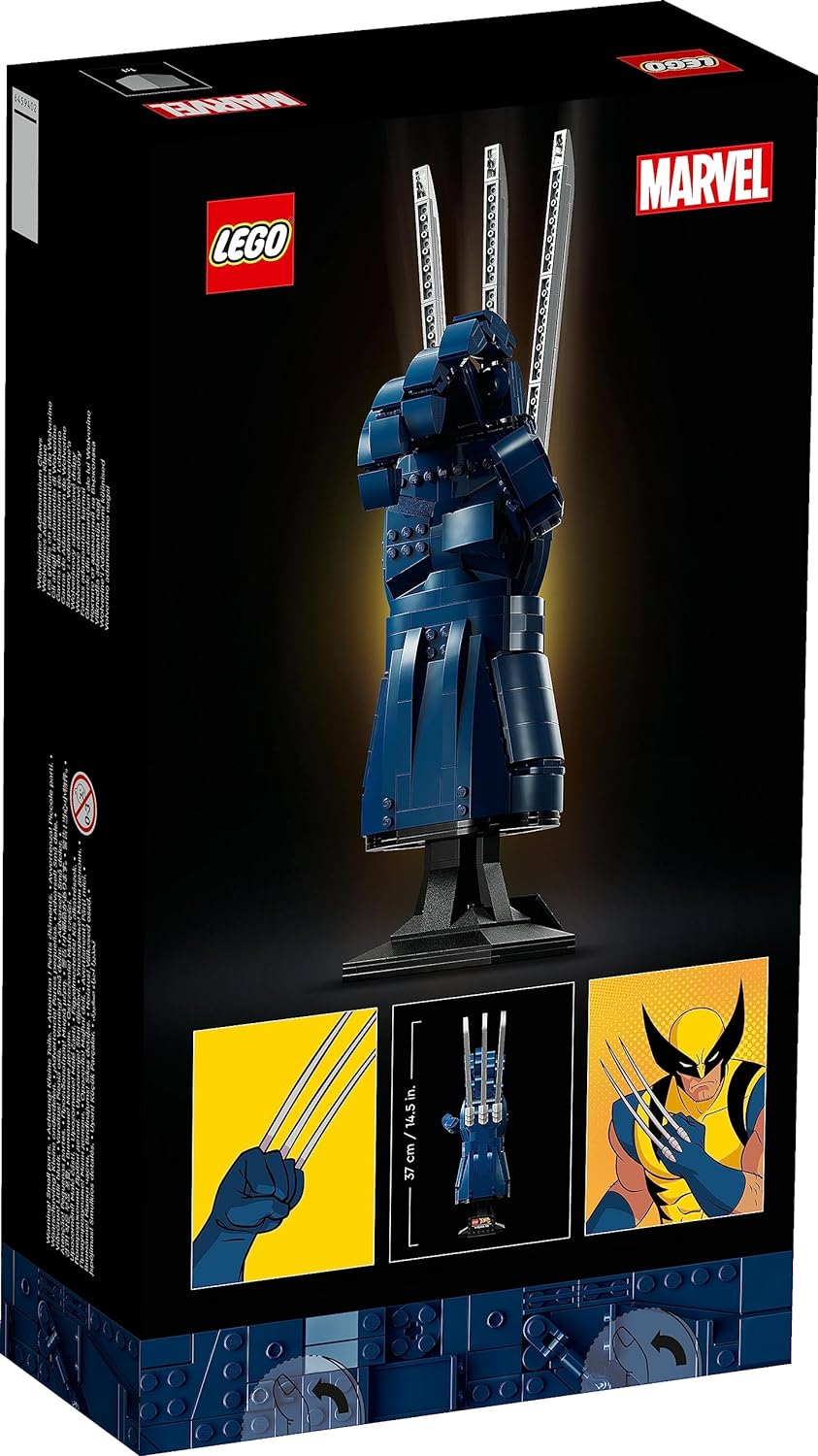 LEGO 76250 Marvel Wolverine's Adamantium Claws Building Kit - Multicolor