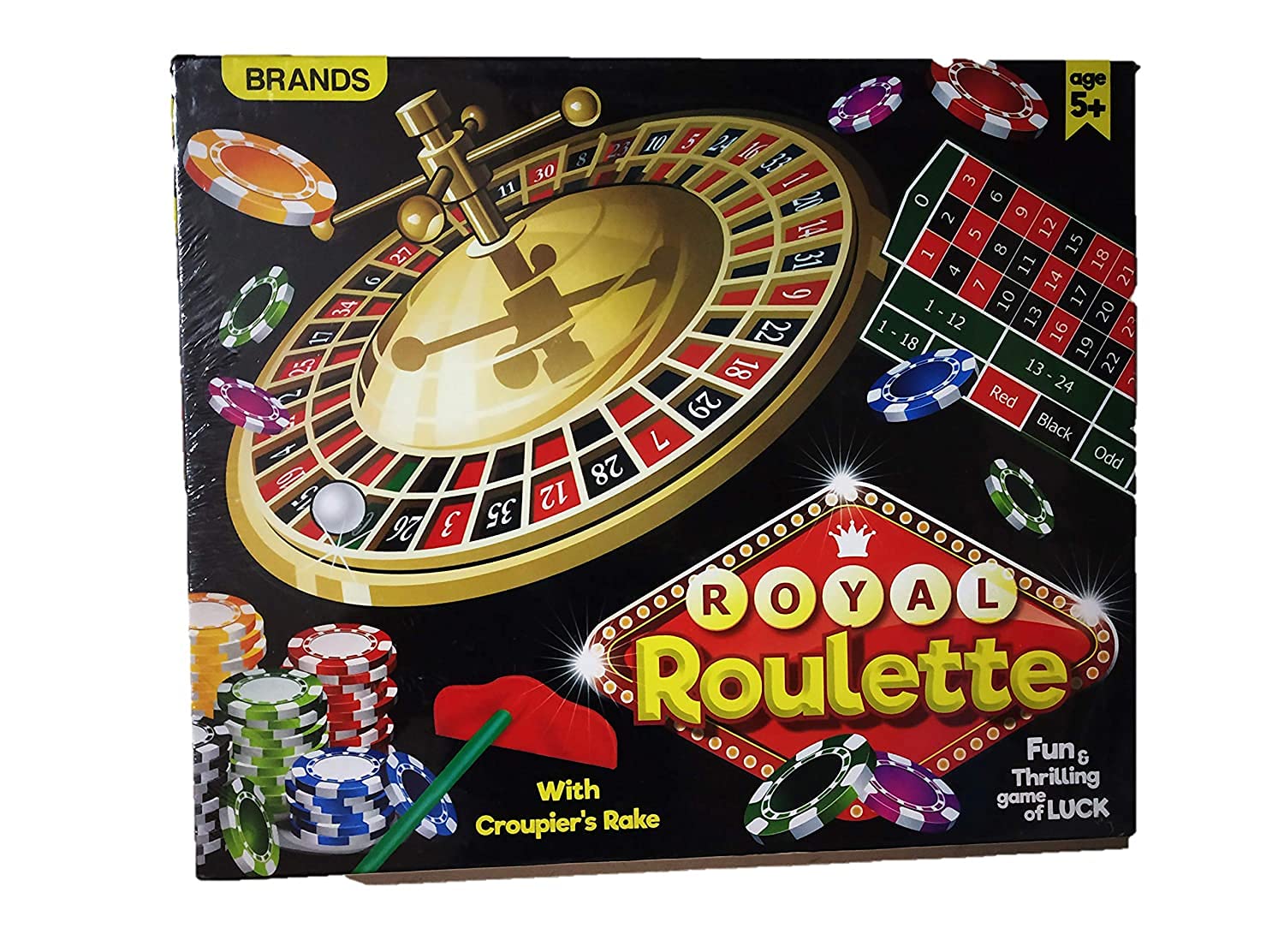 Brands Royal Roulette Game for Kids - Multicolor