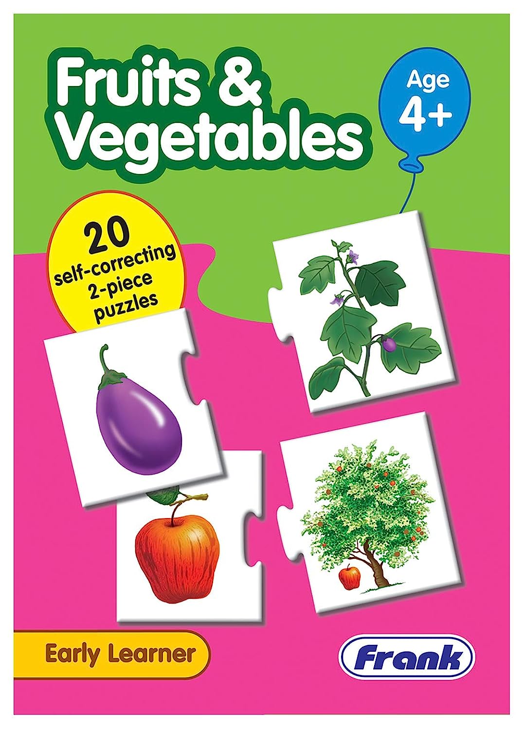 Frank Fruits & Vegetables Puzzle – 40 Pieces