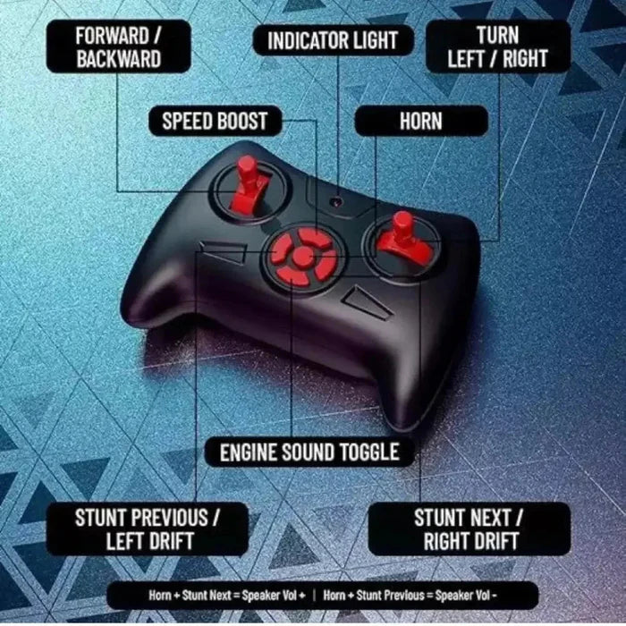 Mirana Doppler RC Car - Assorted Color - Color & Design May Vary