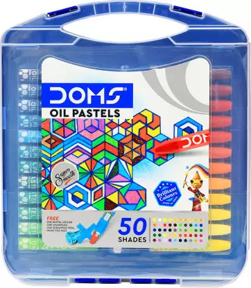 DOMS Oil Pastel 50 Shades - Multicolored