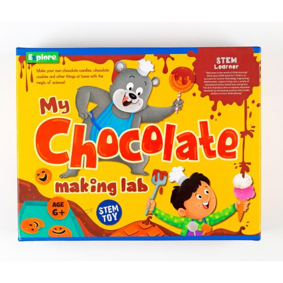 Explore DIY STEM My Chocolate Making Lab Toy For Kids And Above - Multicolor