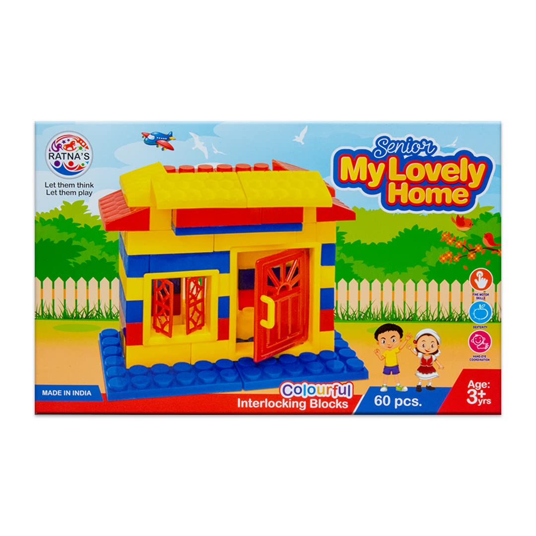 Ratna's Building Blocks My Lovely Home Senior for Kids - Multicolor
