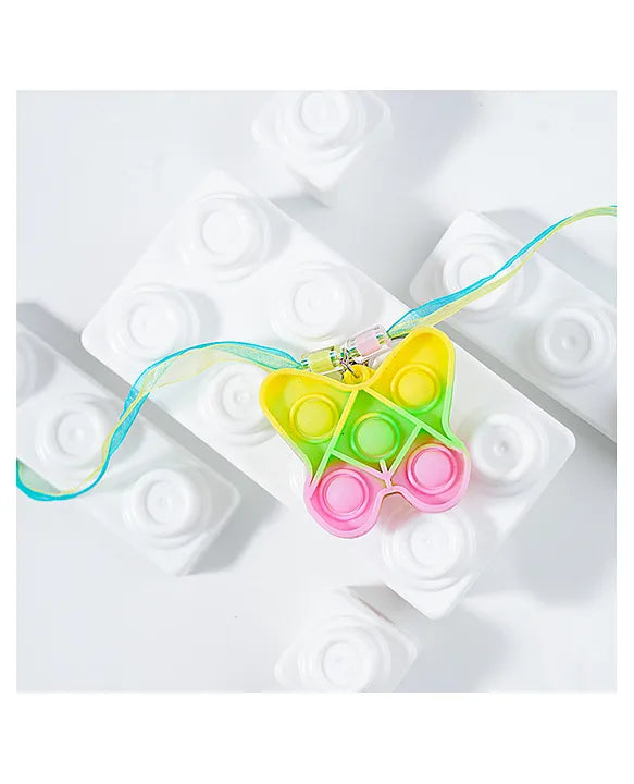 ilearnngrow PopIt Rakhi multiple shapes - Pack of 2 pcs - Assorted