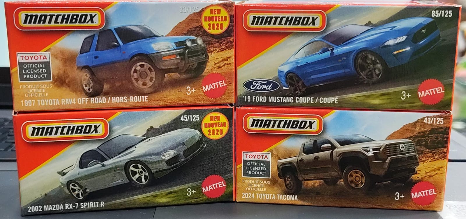 Matchbox Mainline - Combo Pack of 4 Cars - DNK70 - 005