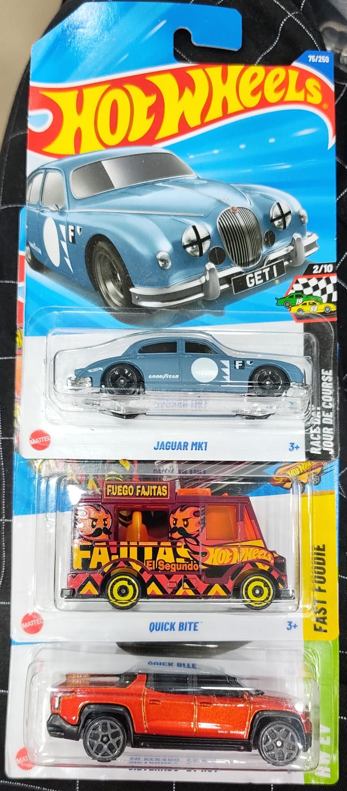 Hot Wheels Mainline - Combo Pack of 3 Cars - P Case & N Case Combo - Long Card (0)
