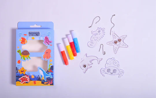 ilearnngrow Teeny Tiny DIY Glue Kit for Kids | Craft & Design Set