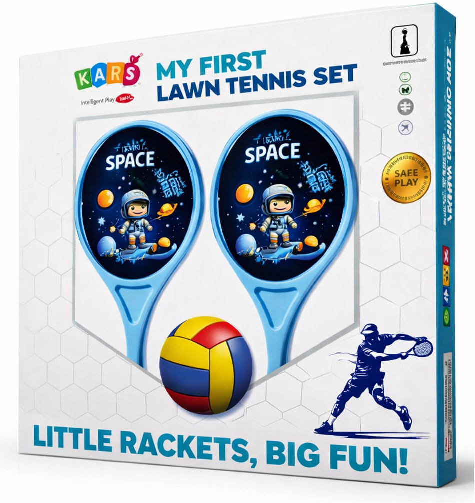 Simarr My First Lawn Tennis Set - Assorted