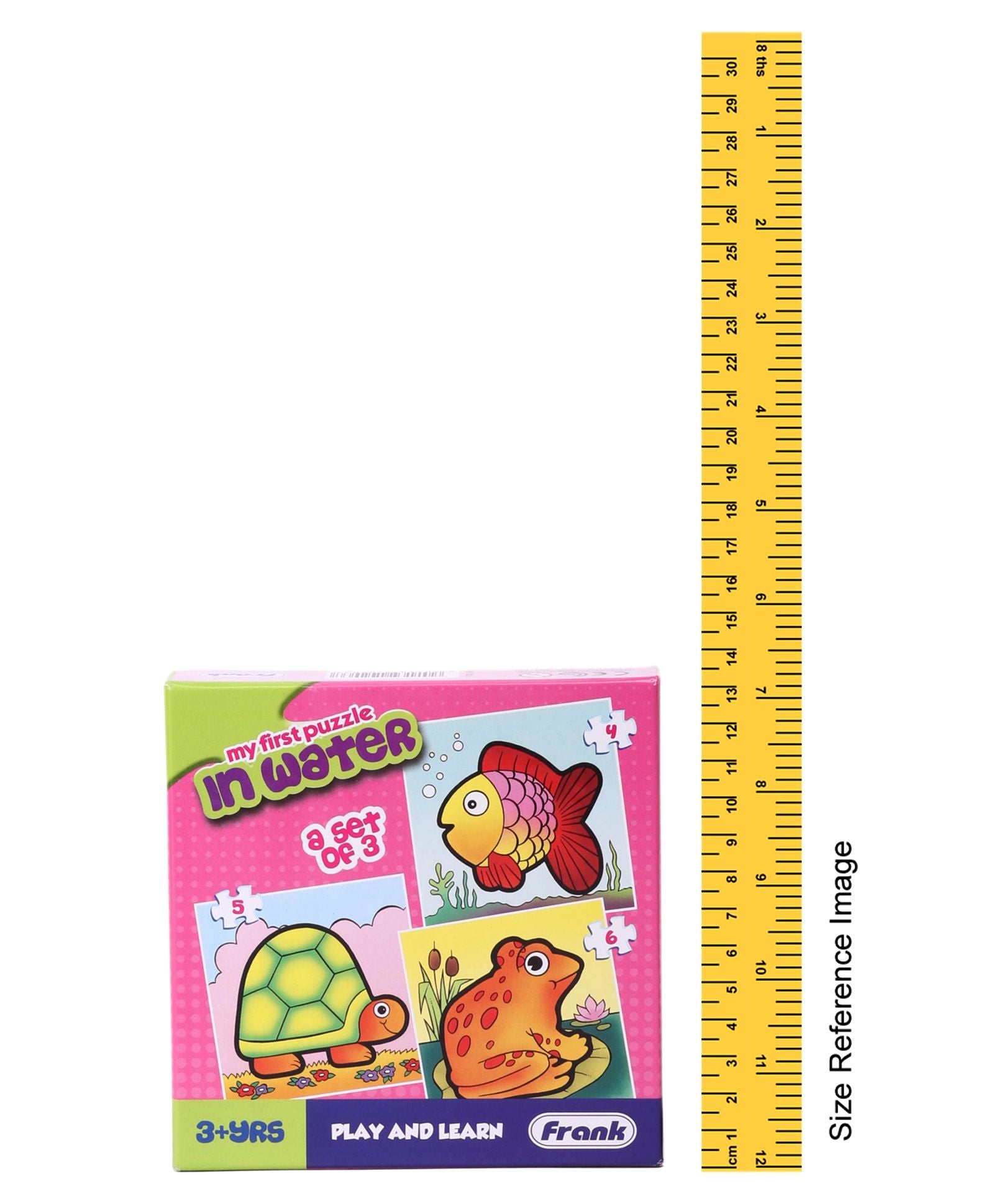 Frank Play And Learn In The Water Jigsaw Puzzle Multicolor Set of 3 - 15 Pieces