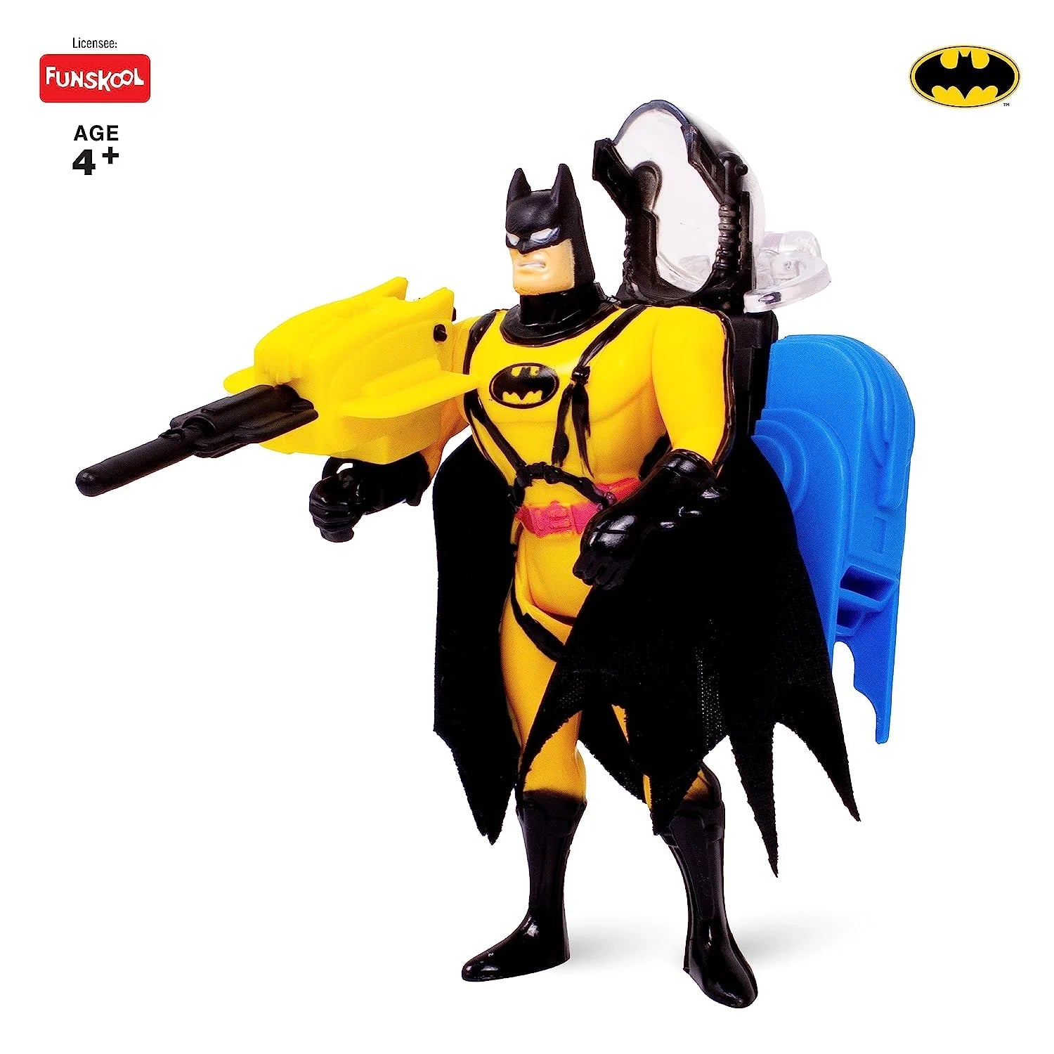 Funskool Rocket Pack Batman - Black & Yellow