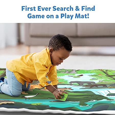 Skillmatics : Found It! Junior Animals - Play Mat & Floor Game - Multicolor