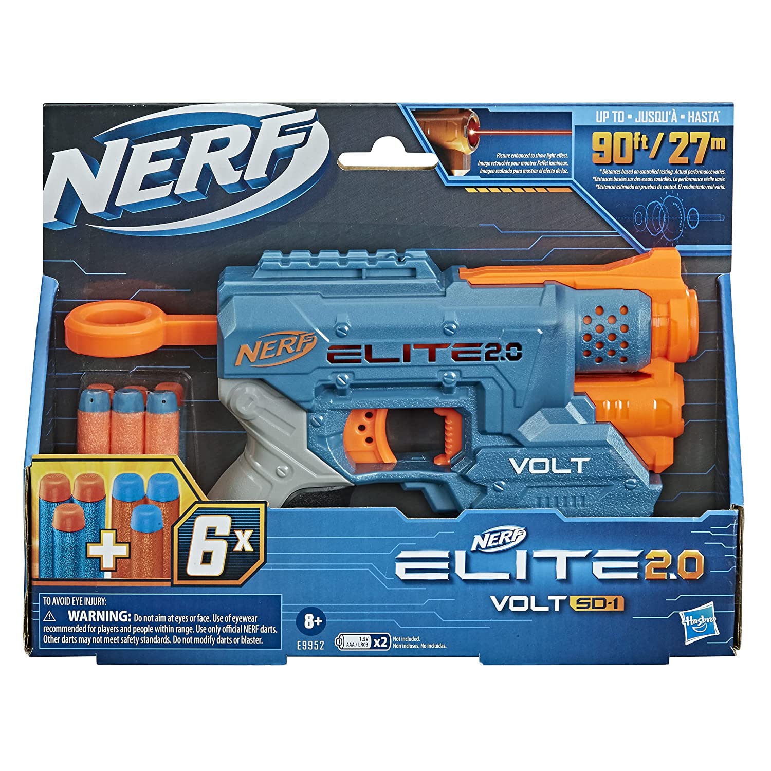 NERF Elite 2.0 Volt Sd-1 Blaster –