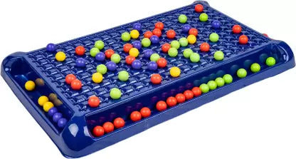 Ratnas Double Trouble Jumbo Rainbow Ball Game - Multicolor