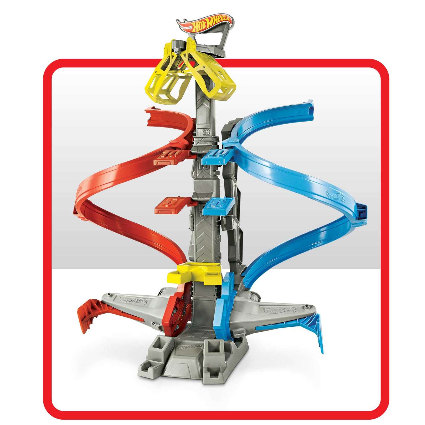 Hot Wheels Loop & Launch Track Set - Multicolor