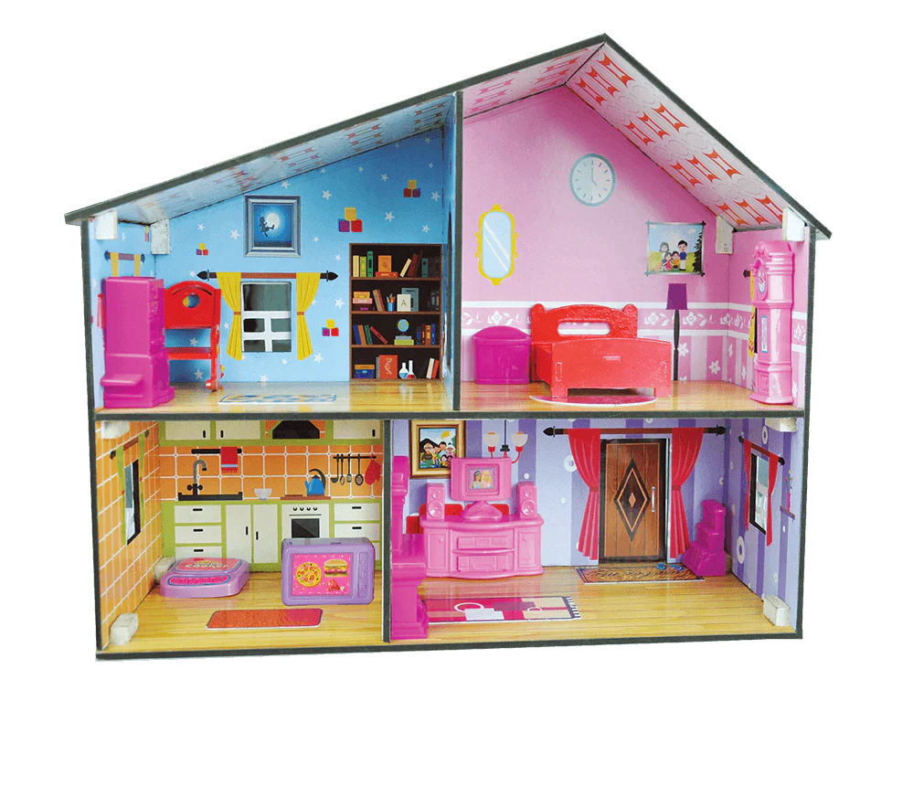 Dr. Mady's Mini Doll House - Multicolored