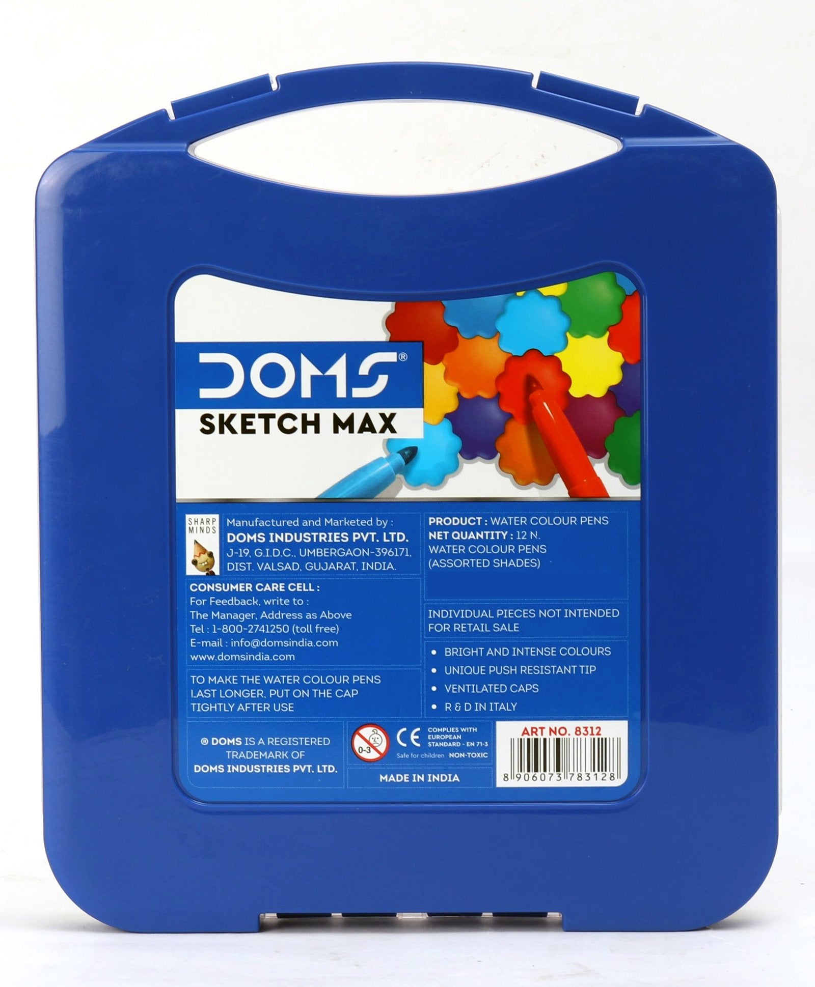 Doms Jumbo Sketch 12 Shades - Multicolor